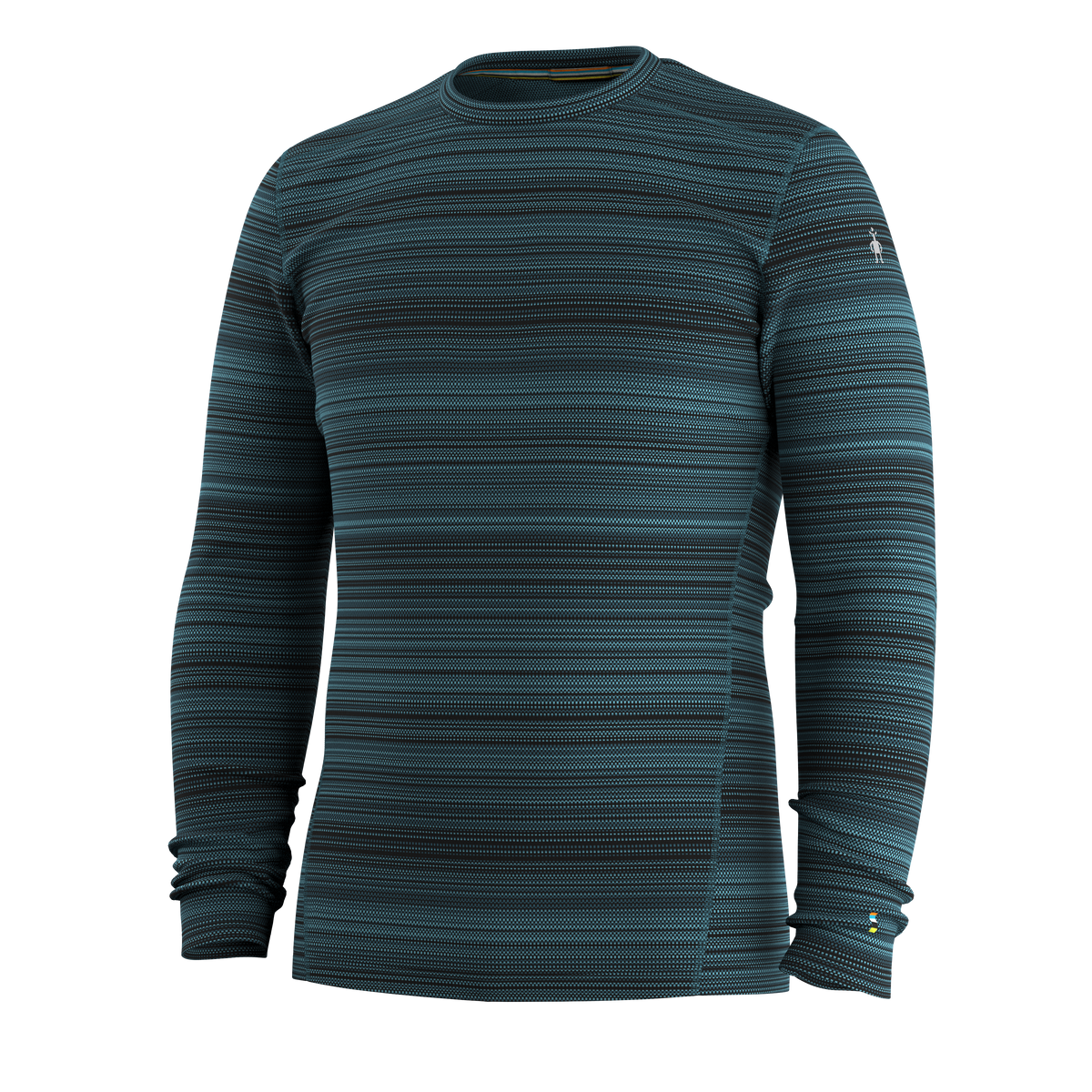 Men's Classic Thermal Merino Base Layer Crew Mineral Color Shift - 3