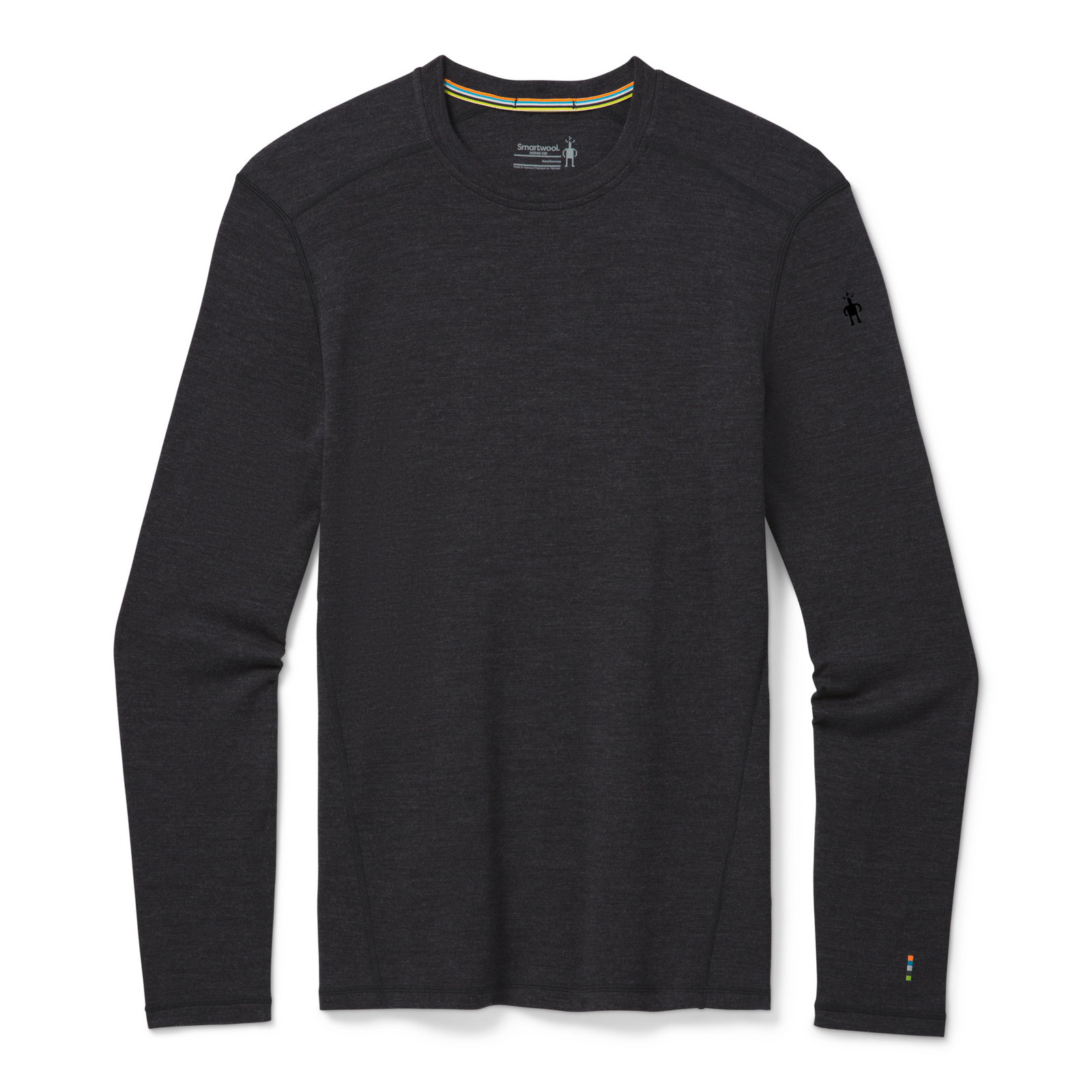 Men's Classic Thermal Merino Base Layer Crew Twilight Blue Heather - ver - 7