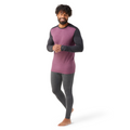 Men's Classic Thermal Merino Base Layer Crew Twilight Blue Heather - ver - 96