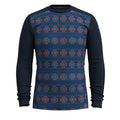 Men's Classic Thermal Merino Base Layer Crew Twilight Blue Heather - ver - 51