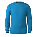 Men's Classic Thermal Merino Base Layer Crew Twilight Blue Heather - ver - 91