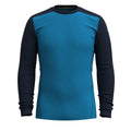 Men's Classic Thermal Merino Base Layer Crew Twilight Blue Heather - ver - 59