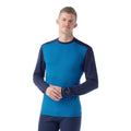 Men's Classic Thermal Merino Base Layer Crew Twilight Blue Heather - ver - 57