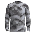 Men's Classic Thermal Merino Base Layer Crew Twilight Blue Heather - ver - 47