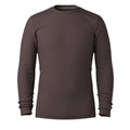 Men's Classic Thermal Merino Base Layer Crew Twilight Blue Heather - ver - 67