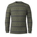 Men's Classic Thermal Merino Base Layer Crew Twilight Blue Heather - ver - 83