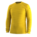 Men's Classic Thermal Merino Base Layer Crew Pacific Blue-Charcoal - ver - 19