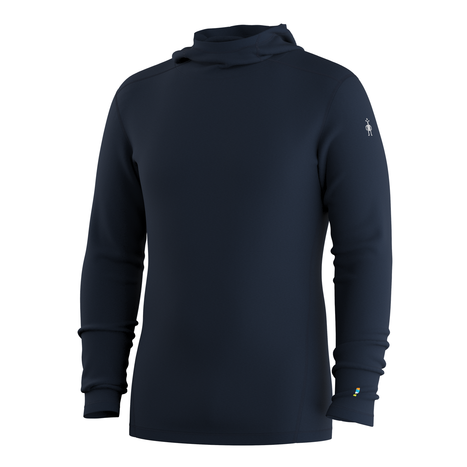 Men's Classic Thermal Merino Base Layer Hoodie Charcoal-Honey Gold - ver - 3