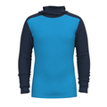 Men's Classic Thermal Merino Base Layer Hoodie Charcoal-Honey Gold - ver - 3