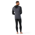 Men's Classic Thermal Merino Base Layer Hoodie Boxed Charcoal Linear Peaks - ver - 18