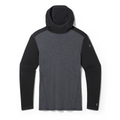 Men's Classic Thermal Merino Base Layer Hoodie Boxed Charcoal Linear Peaks - ver - 19