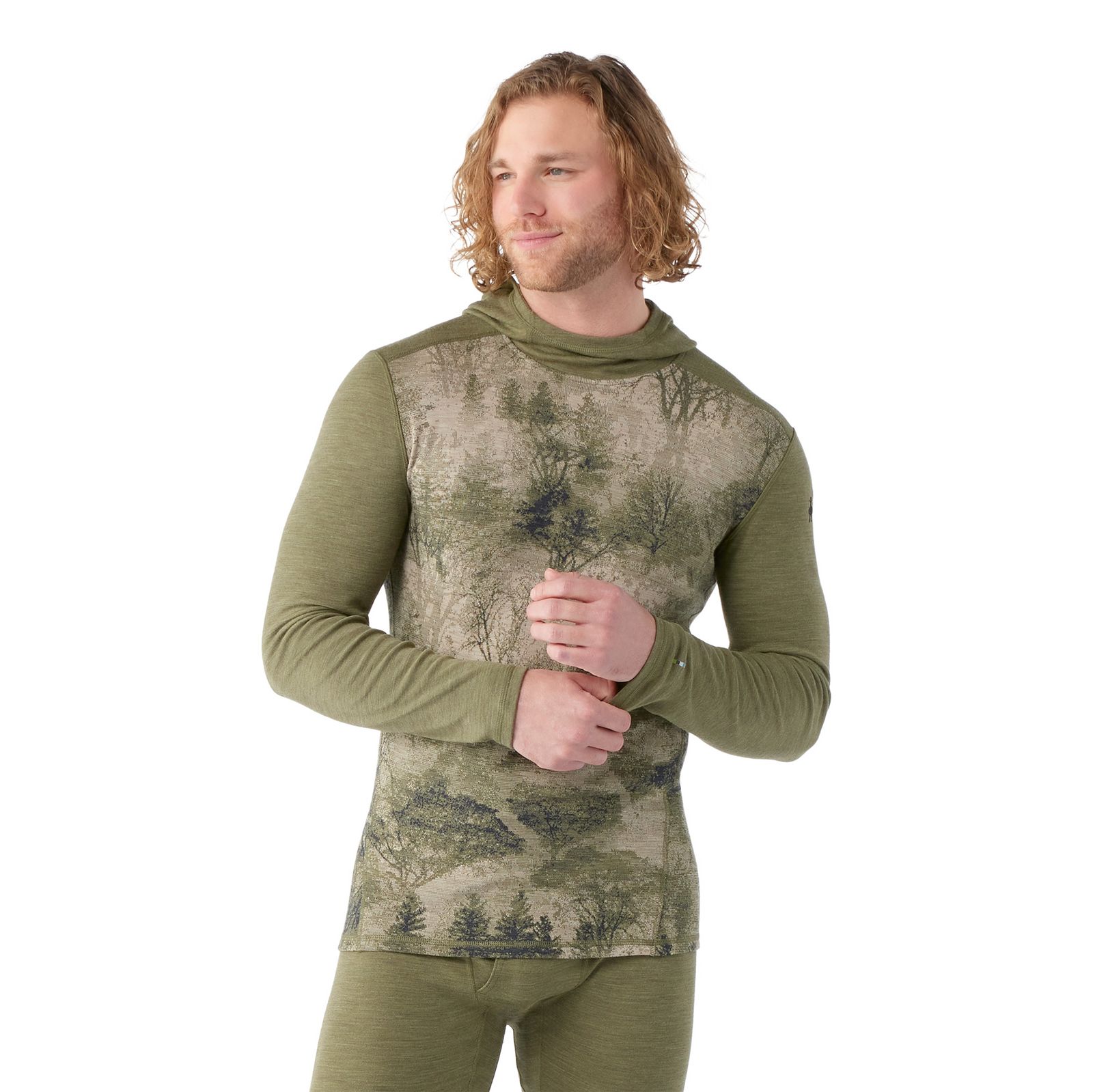 Haut à capuchon de base Classic Thermal Merino en boîte pour hommes  - voir - 1