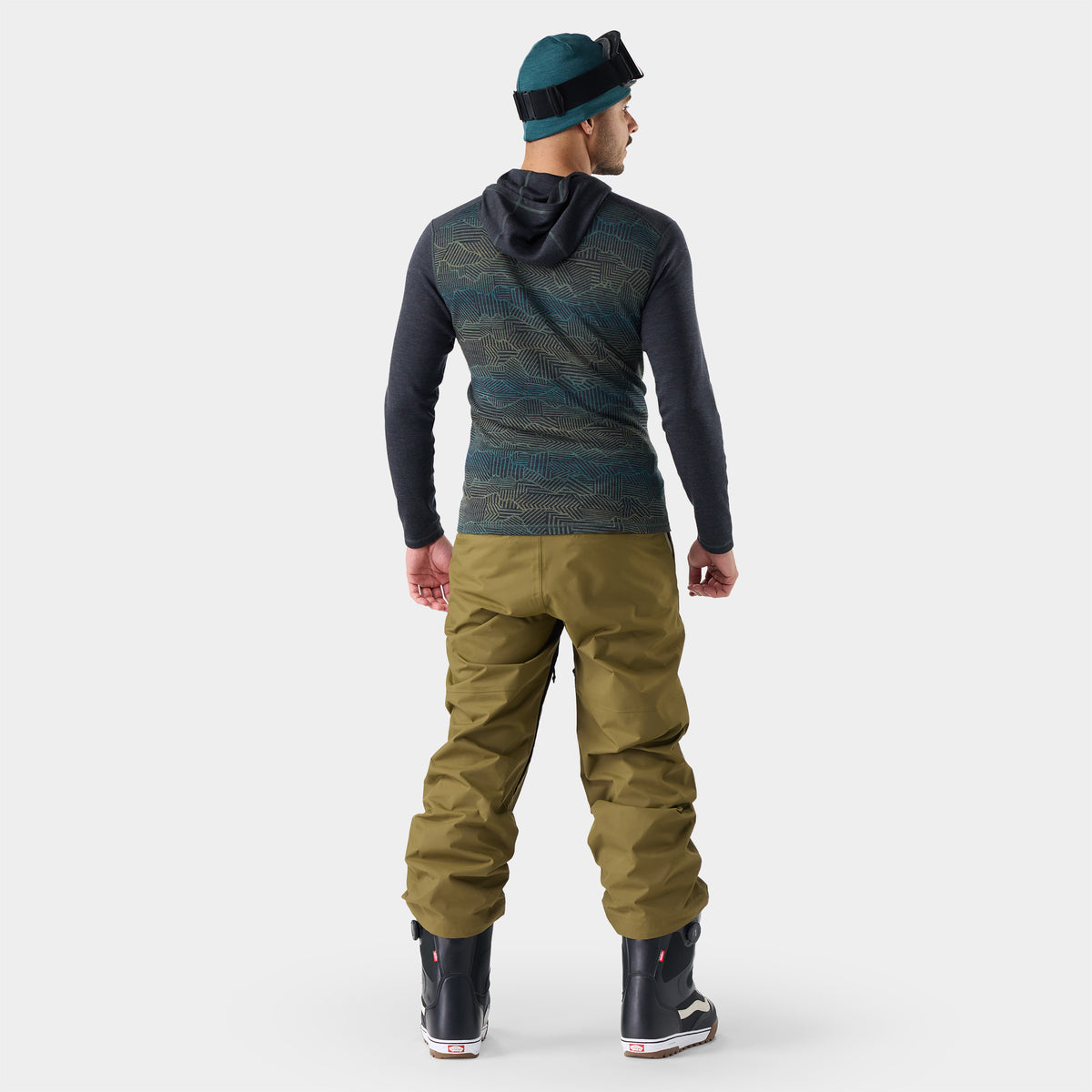 Haut à capuchon de base Classic Thermal Merino en boîte pour hommes  - 2