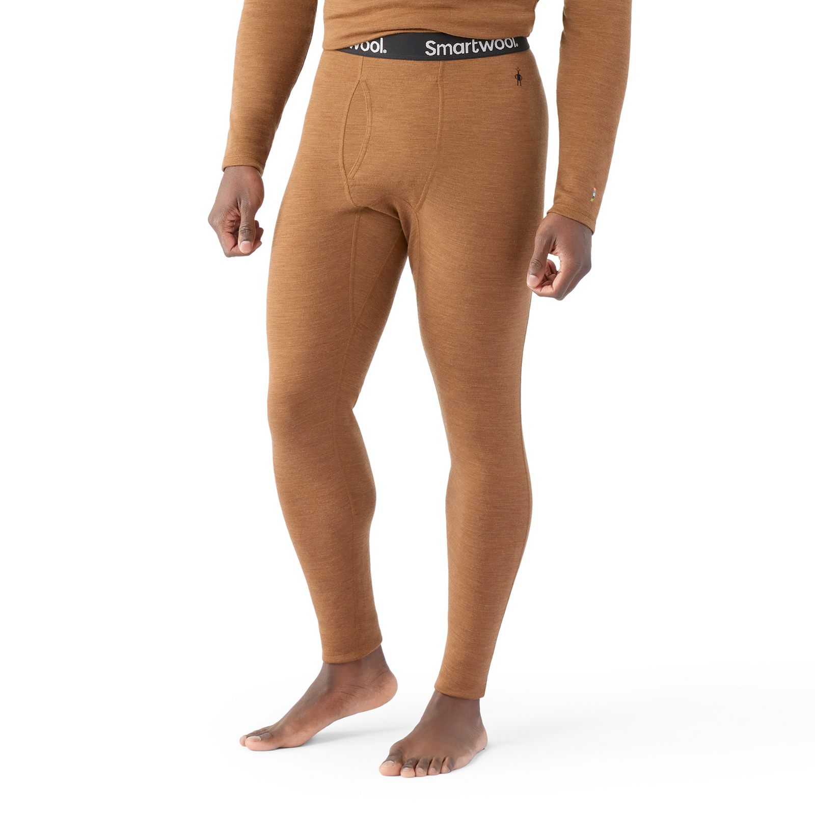 Men's Classic Thermal Merino Base Layer Bottom Winter Moss Heather - ver - 1