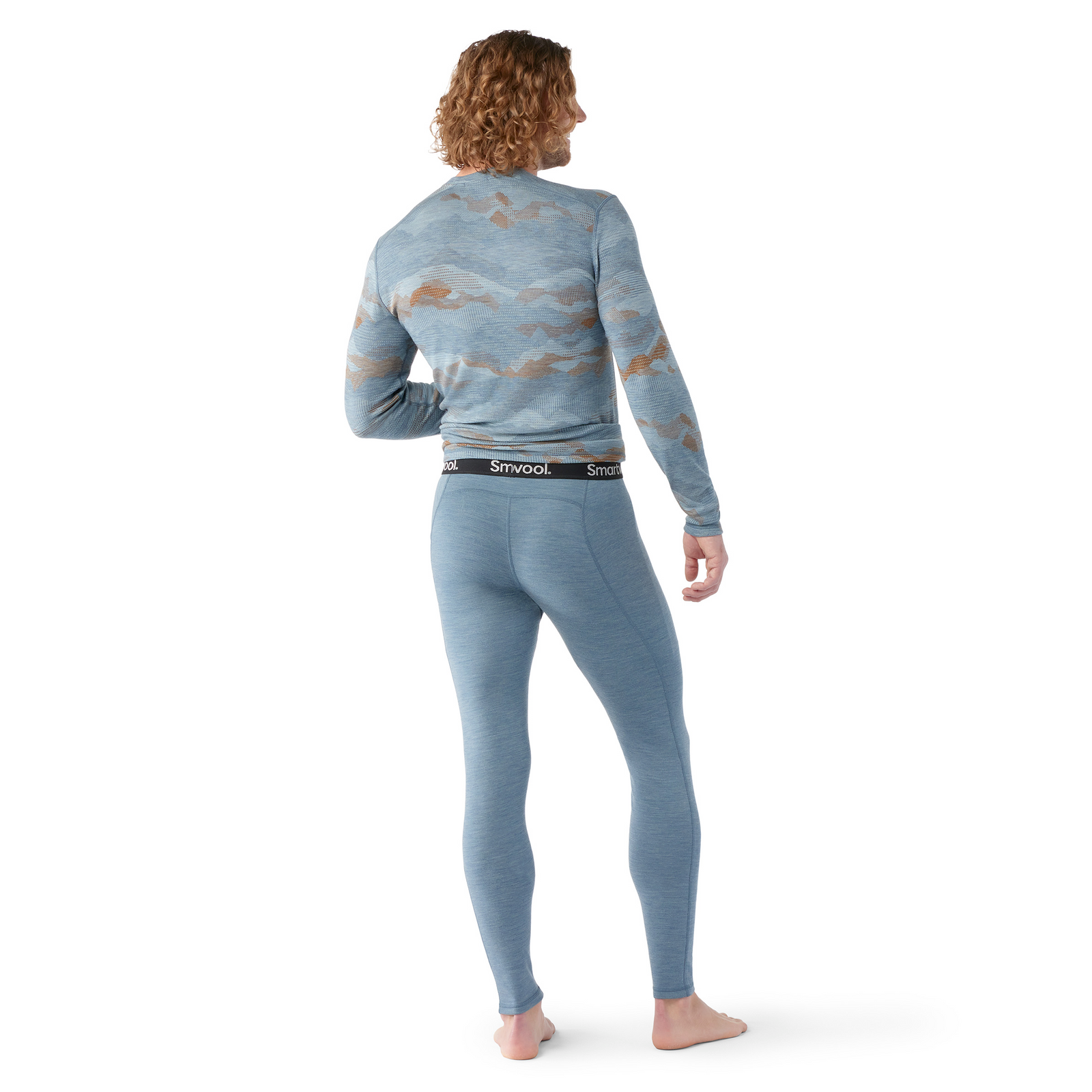 Men's Classic Thermal Merino Base Layer Bottom Black - ver - 2