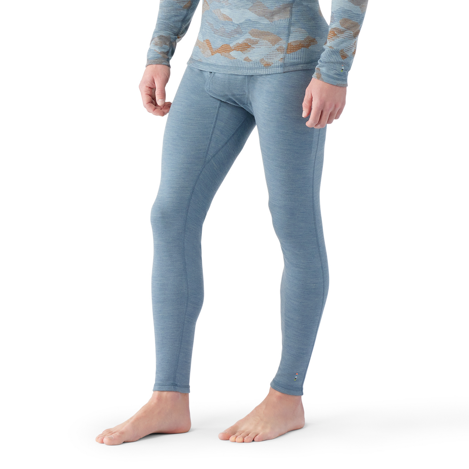 Men's Classic Thermal Merino Base Layer Bottom Black - ver - 1