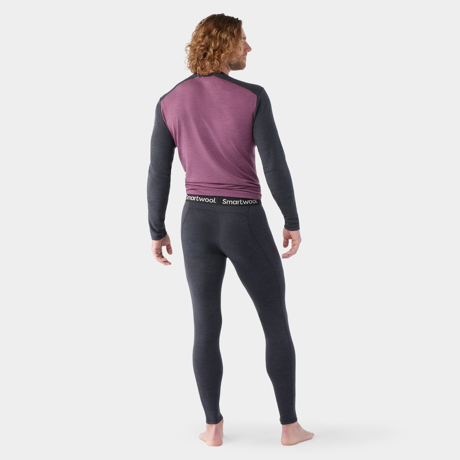 Men's Classic Thermal Merino Base Layer Bottom Deep Navy - ver - 2