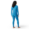 Women's Classic Thermal Merino Base Layer Crew Nightfall Blue Heather - ver - 126