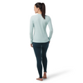 Women's Classic Thermal Merino Base Layer Crew Nightfall Blue Heather - ver - 124