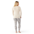 Women's Classic Thermal Merino Base Layer Crew Nightfall Blue Heather - ver - 2