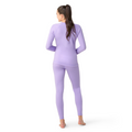 Women's Classic Thermal Merino Base Layer Crew Nightfall Blue Heather - ver - 102