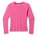 Women's Classic Thermal Merino Base Layer Crew Nightfall Blue Heather - ver - 19