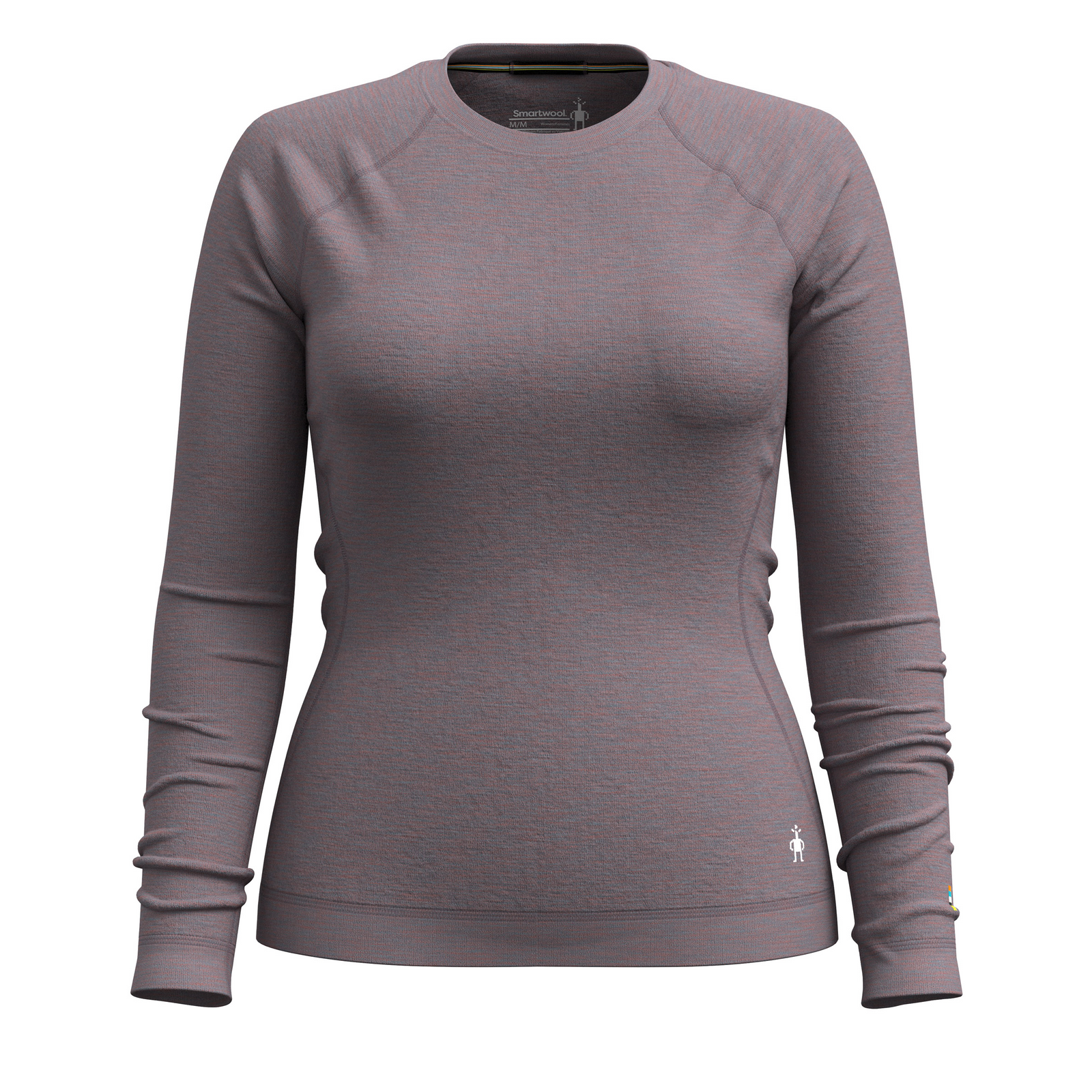 Women's Classic Thermal Merino Base Layer Crew Autumn Sun - ver - 3