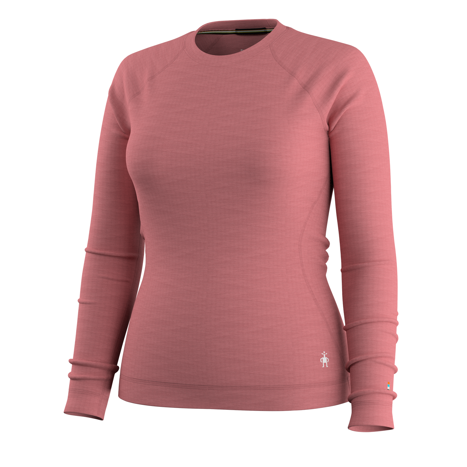 Haut de base Classic Thermal Merino à encolure ronde en boîte pour femmes  - voir - 3
