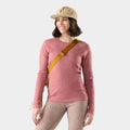 Haut de base Classic Thermal Merino à encolure ronde en boîte pour femmes  - voir - 1
