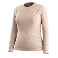 Women's Classic Thermal Merino Base Layer Crew Chalk Violet Heather - ver - 3