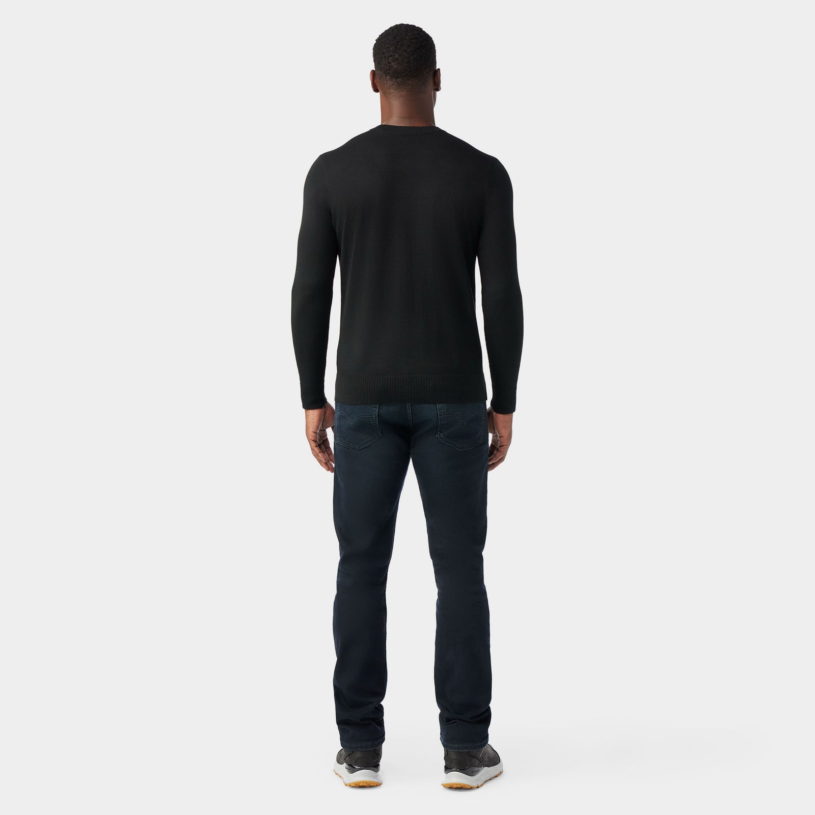 Men's Sparwood Crew Sweater Pecan Brown-Squash - ver - 2