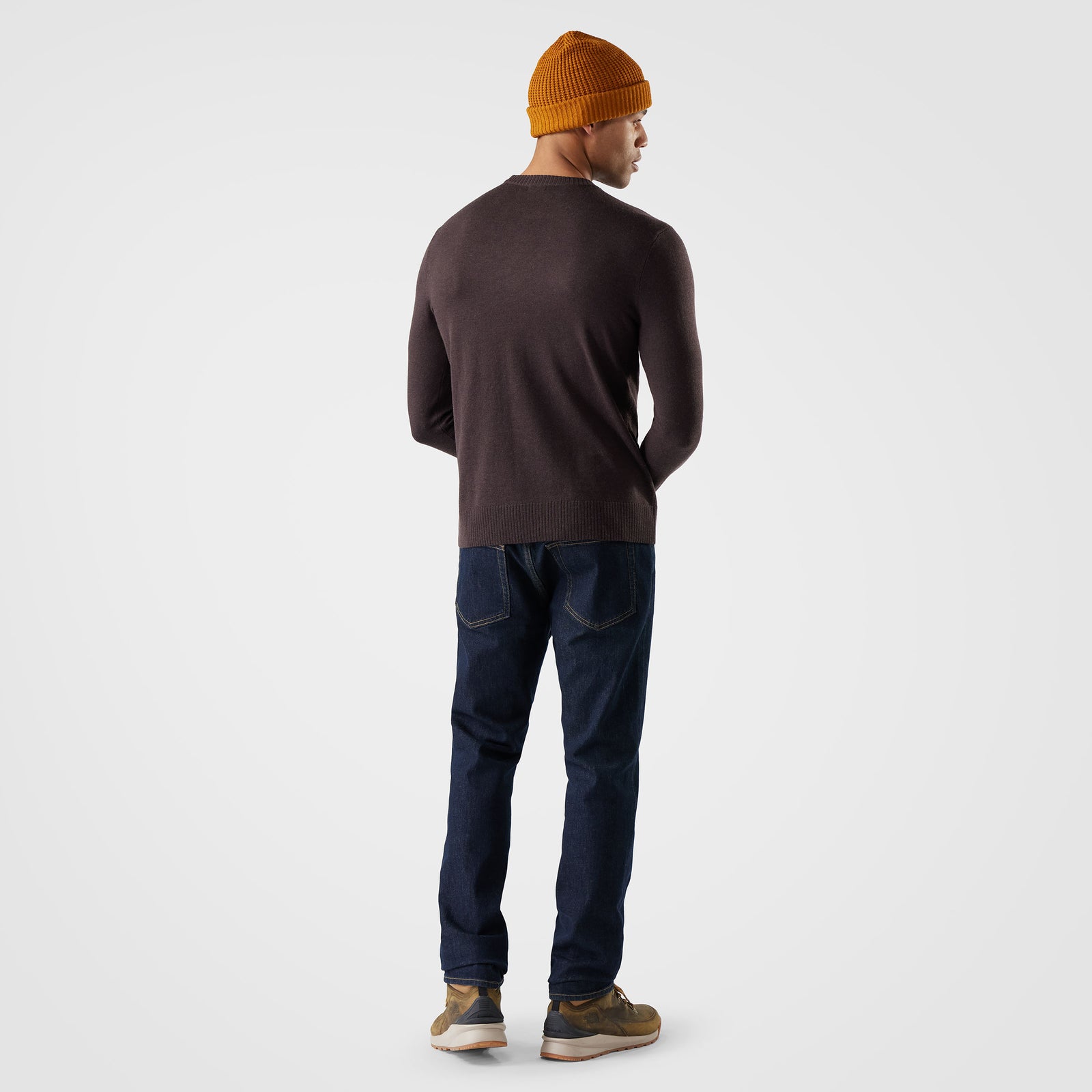 Men's Sparwood Crew Sweater Mink Heather - ver - 2