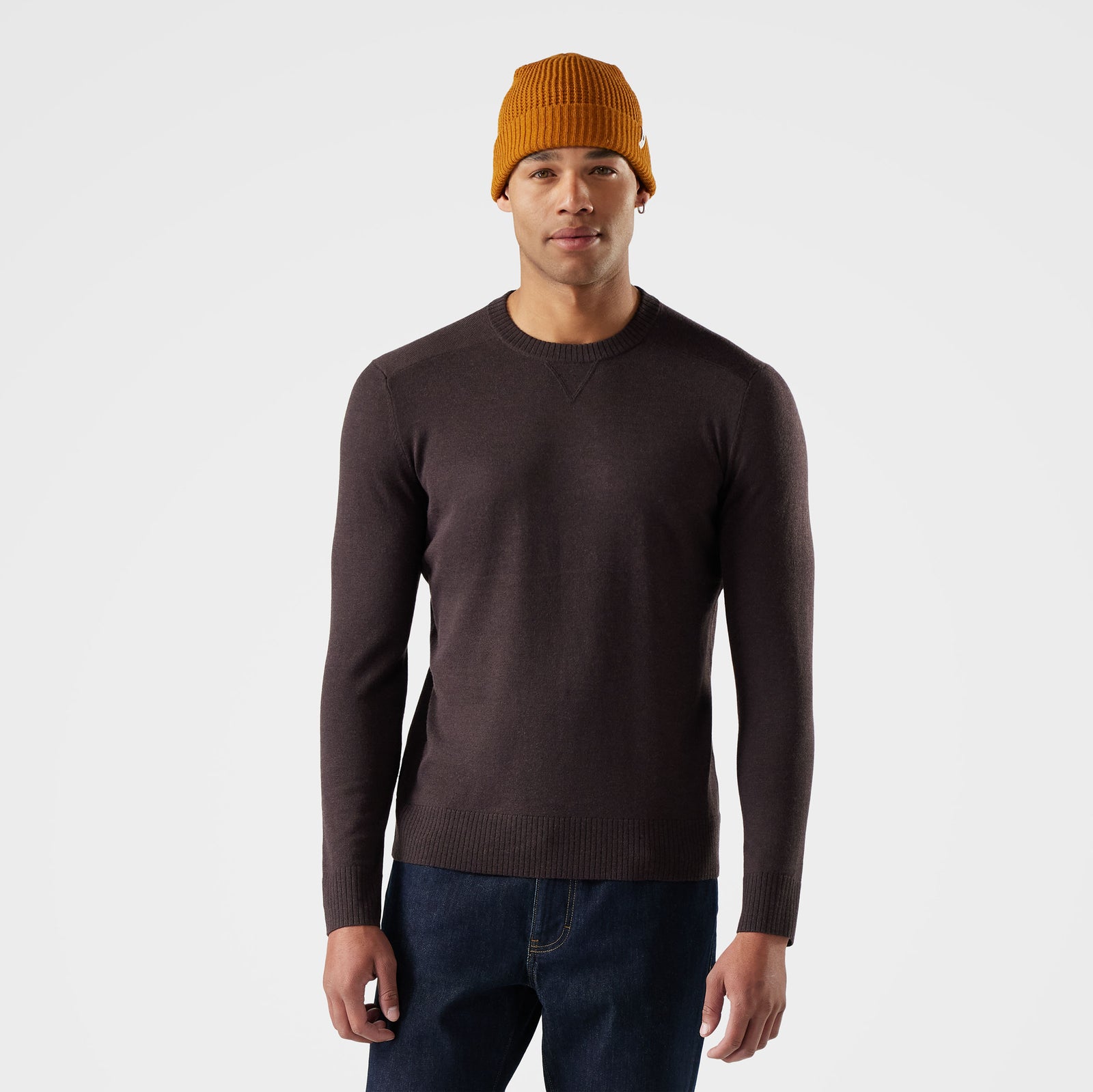 Men's Sparwood Crew Sweater Mink Heather - ver - 1