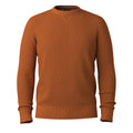 Men's Sparwood Crew Sweater Pecan Brown-Squash - ver - 3