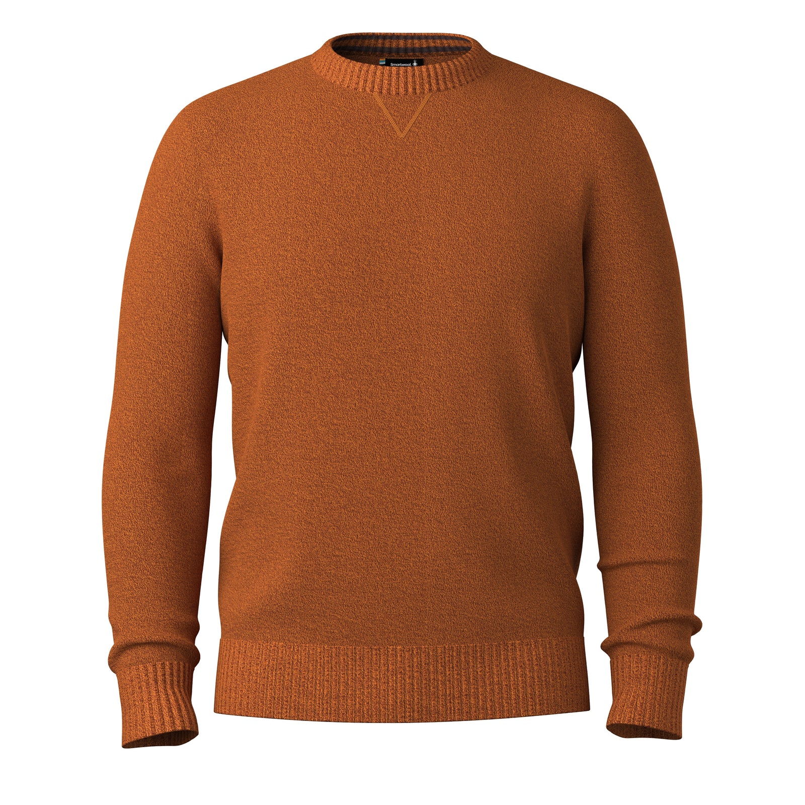 Men's Sparwood Crew Sweater Pecan Brown-Squash - ver - 3