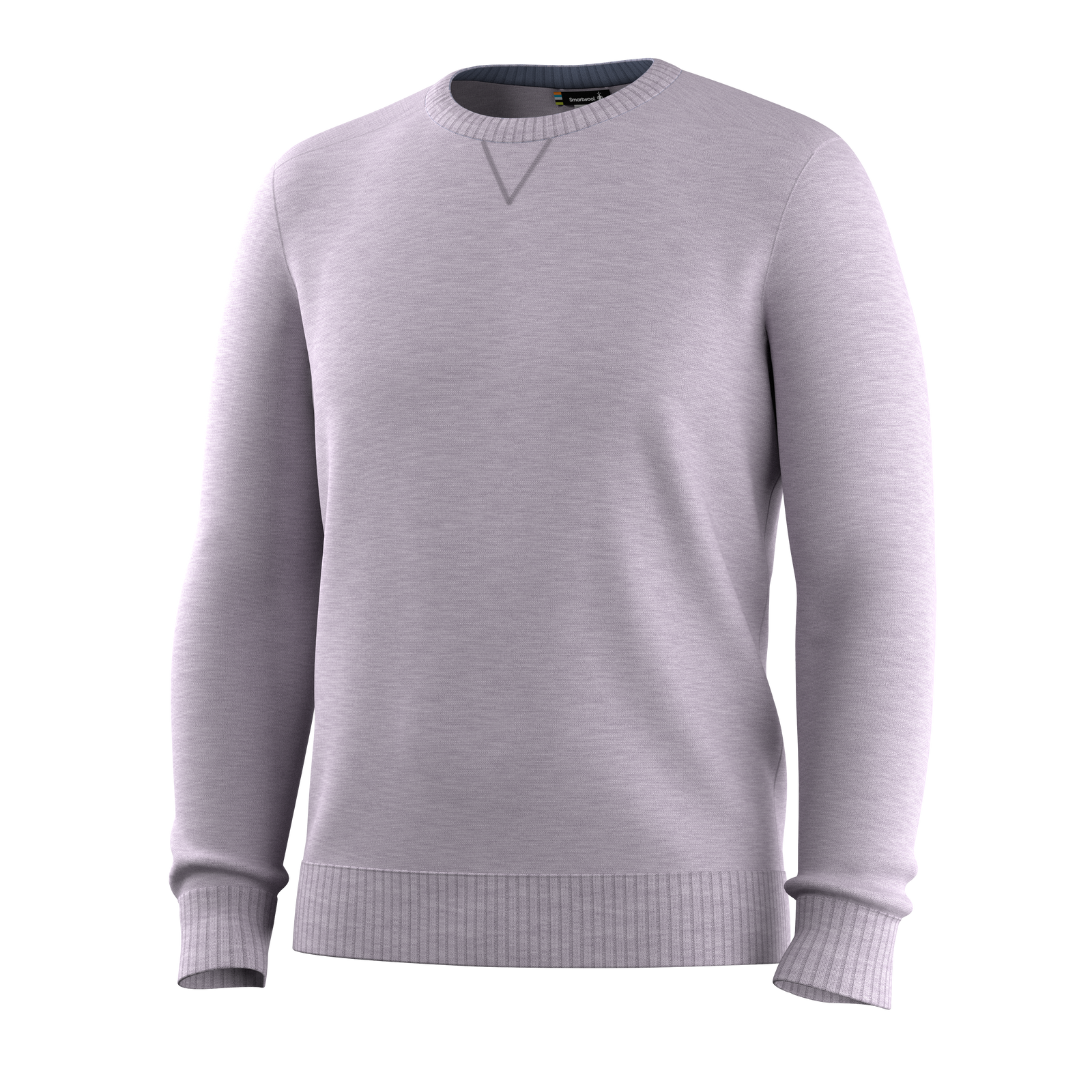 Men's Sparwood Crew Sweater Purple Storm Heather - ver - 3