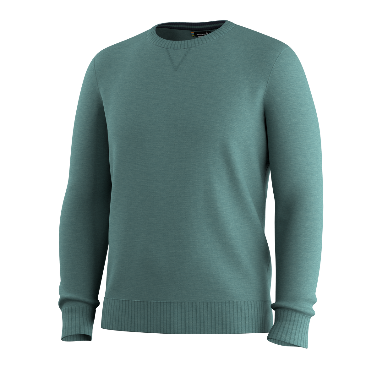 Men's Sparwood Crew Sweater Dusty Teal Heather - ver - 3