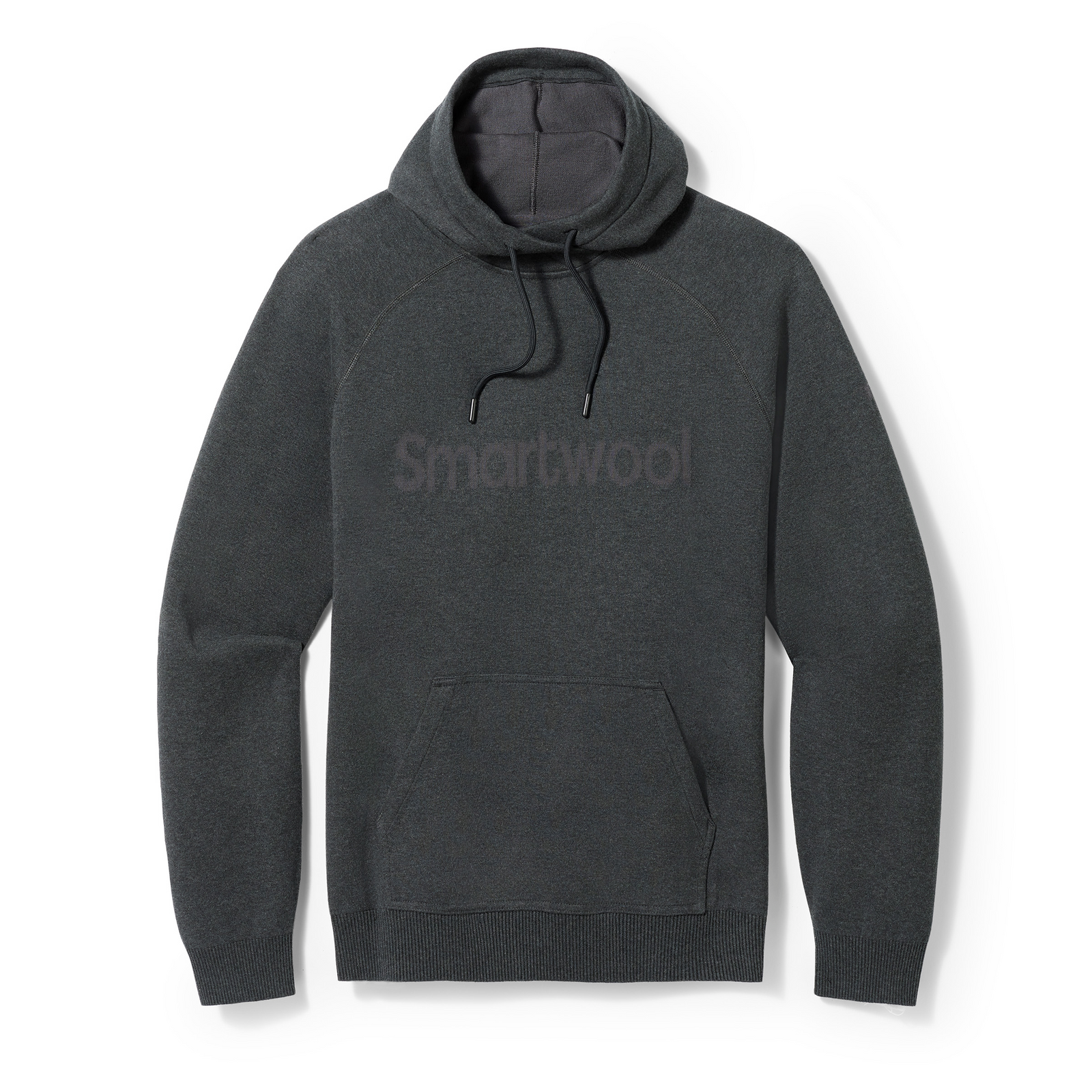 Smartwool® Merino Cotton Logo Hoodie Black - ver - 1