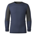 Haut de base thermal à encolure ronde et contraste de couleurs Intraknit™ Merino pour hommes  - voir - 5
