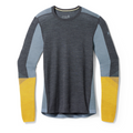 Men's Intraknit™ Thermal Merino Base Layer Colorblock Crew Dark Mink-Burnt Sienna - ver - 3