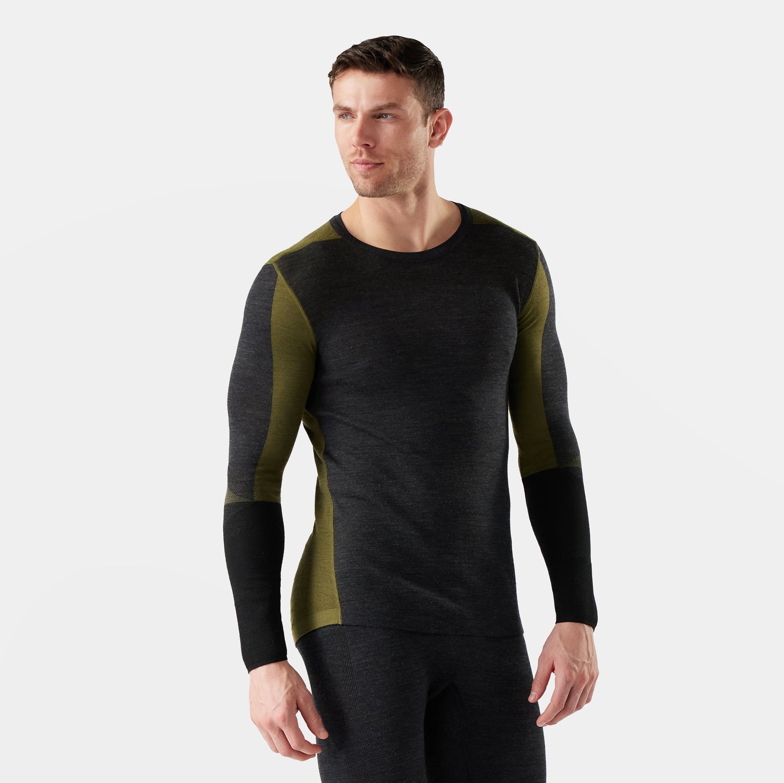 Men's Intraknit™ Thermal Merino Base Layer Colorblock Crew
