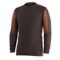 Haut de base thermal à encolure ronde et contraste de couleurs Intraknit™ Merino pour hommes  - voir - 4