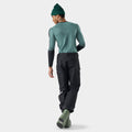 Men's Intraknit™ Thermal Merino Base Layer Colorblock Crew Dark Mink-Burnt Sienna - ver - 2