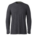 Men's Everyday Exploration Merino Long Sleeve Pocket Tee Black Heather - ver - 19