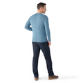 Men's Everyday Exploration Merino Long Sleeve Pocket Tee Black Heather - ver - 6