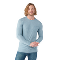 Men's Everyday Exploration Merino Long Sleeve Pocket Tee Black Heather - ver - 1