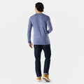Men's Everyday Exploration Merino Long Sleeve Pocket Tee Black Heather - ver - 10