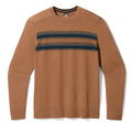 Men's Sparwood Stripe Crew Sweater Toasted Coconut-Light Gray - ver - 11