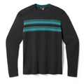 Men's Sparwood Stripe Crew Sweater Toasted Coconut-Light Gray - ver - 3