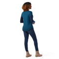 Women's Shadow Pine Colorblock Crew Sweater Almond Donegal - ver - 18